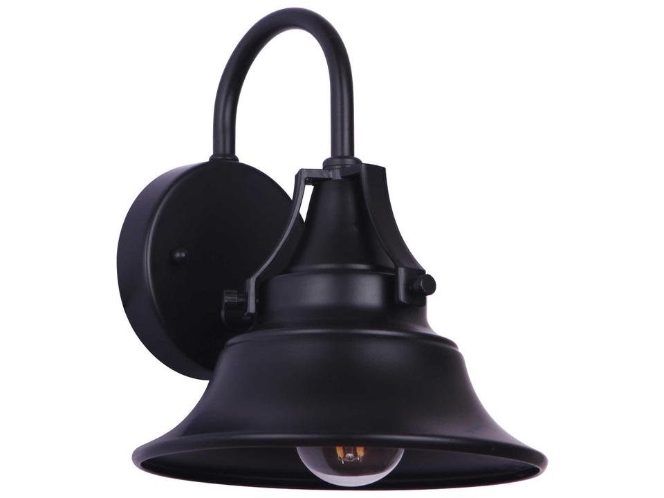 Union 8-Inch 1-Light Outdoor Wall Sconce in Midnight