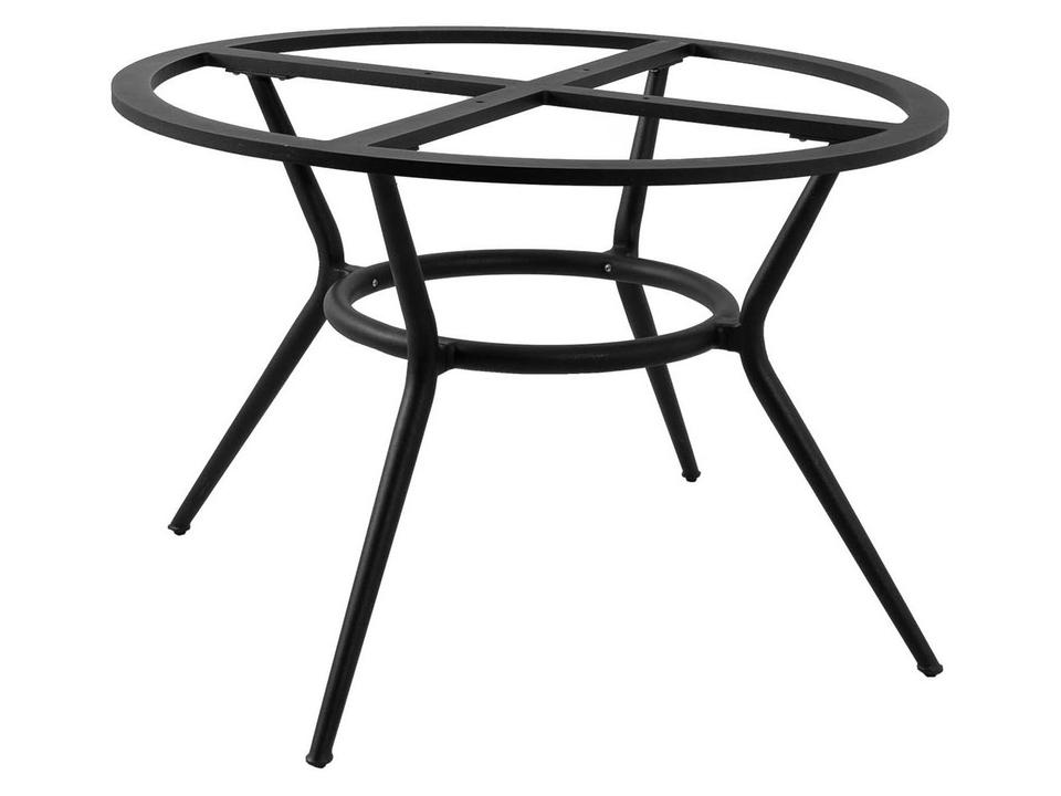 Joy Lava Grey Aluminium Dining Table Base Round