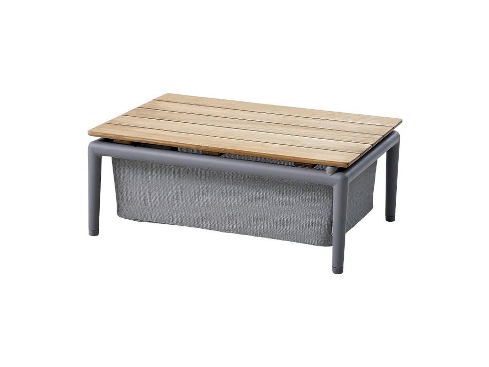 Conic Light Grey Tex Box Table