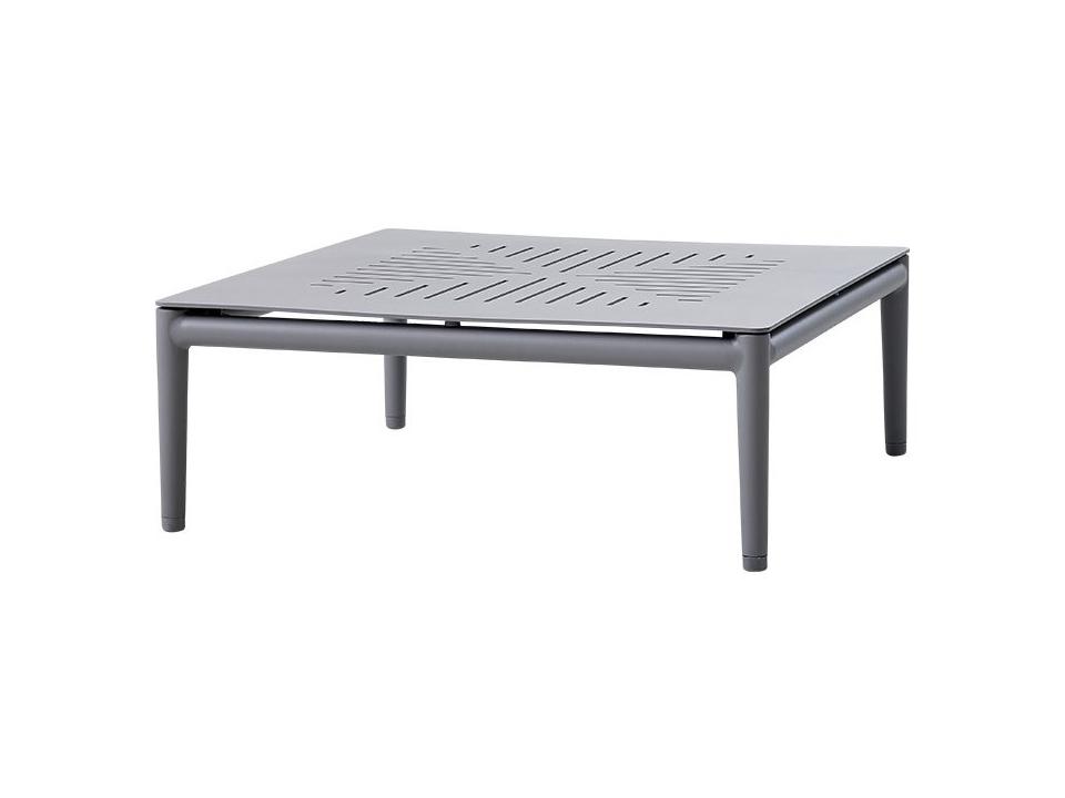 Conic Light Grey Aluminium Coffee Table