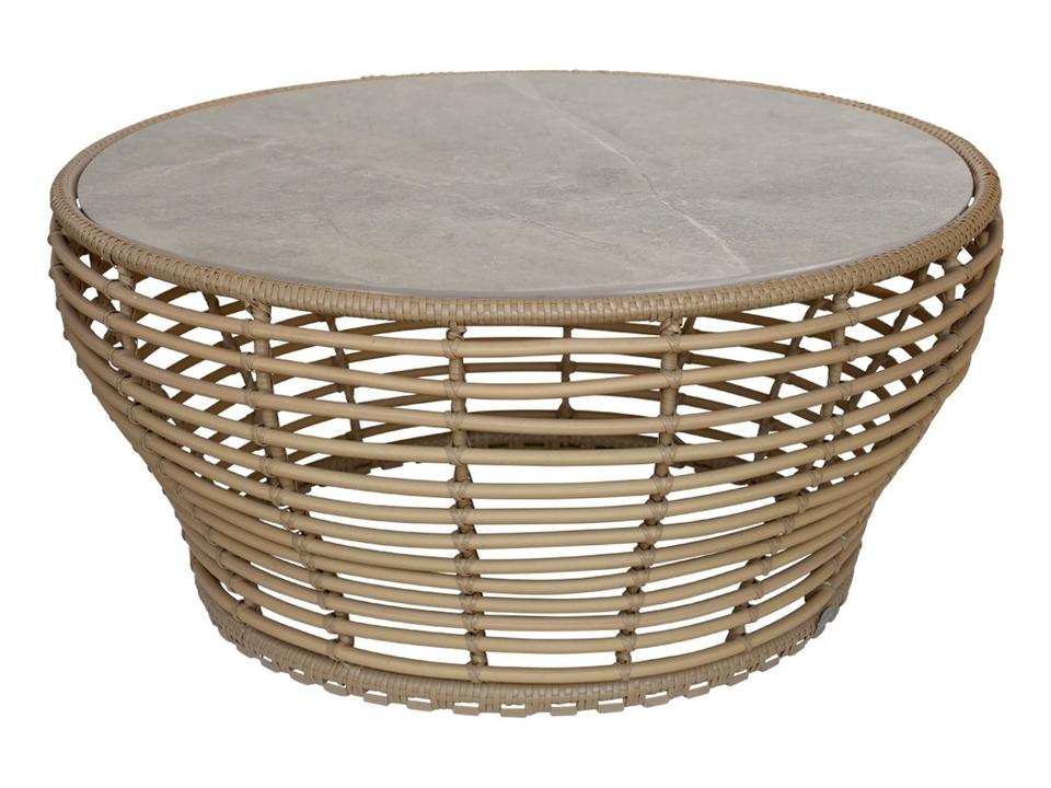 Basket Natural Weave Coffee Table Base Large