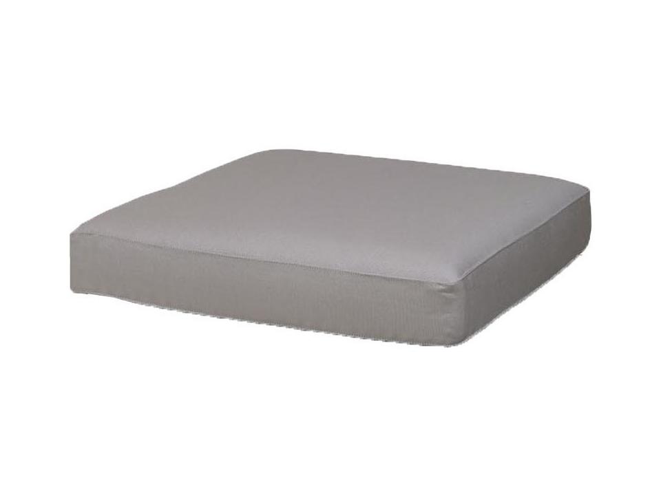 Chester Taupe Natte Footstool Cushion