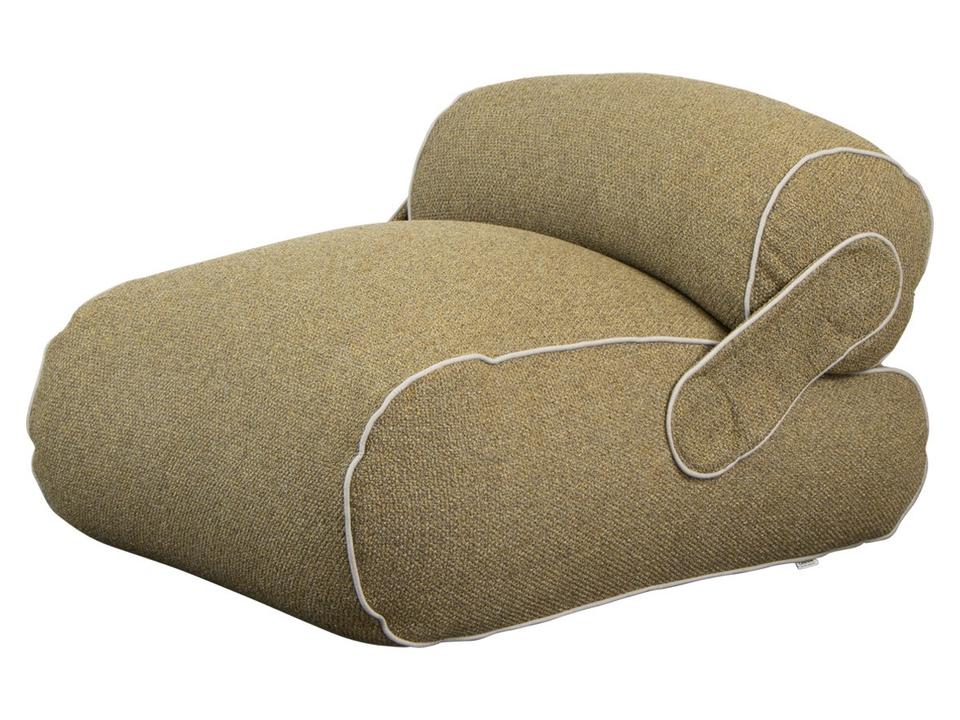 Unite Rise Lounge Chair in Turmeric Yellow