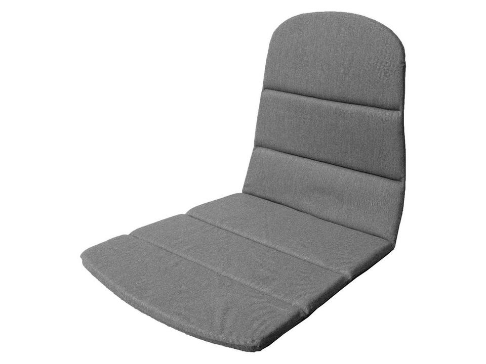 Breeze Grey Natte Chair Seat/Back Cushion