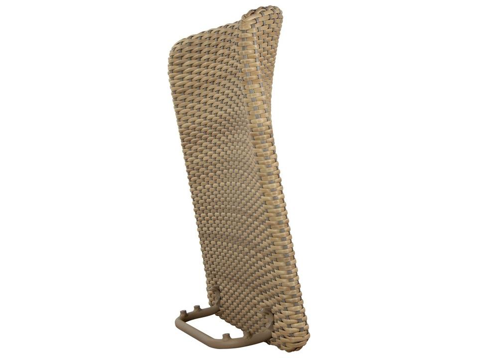 Arch Natural/Taupe Flat Weave Arm-/Backrest High