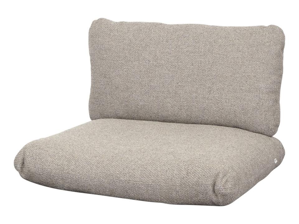 Sticks Light Brown Rise Lounge Chair Cushion Set