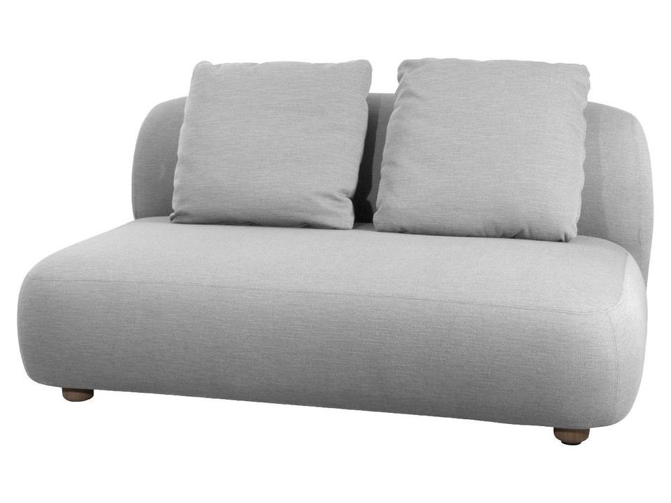 Capture Light Grey Airtouch 2-Seater Sofa Module
