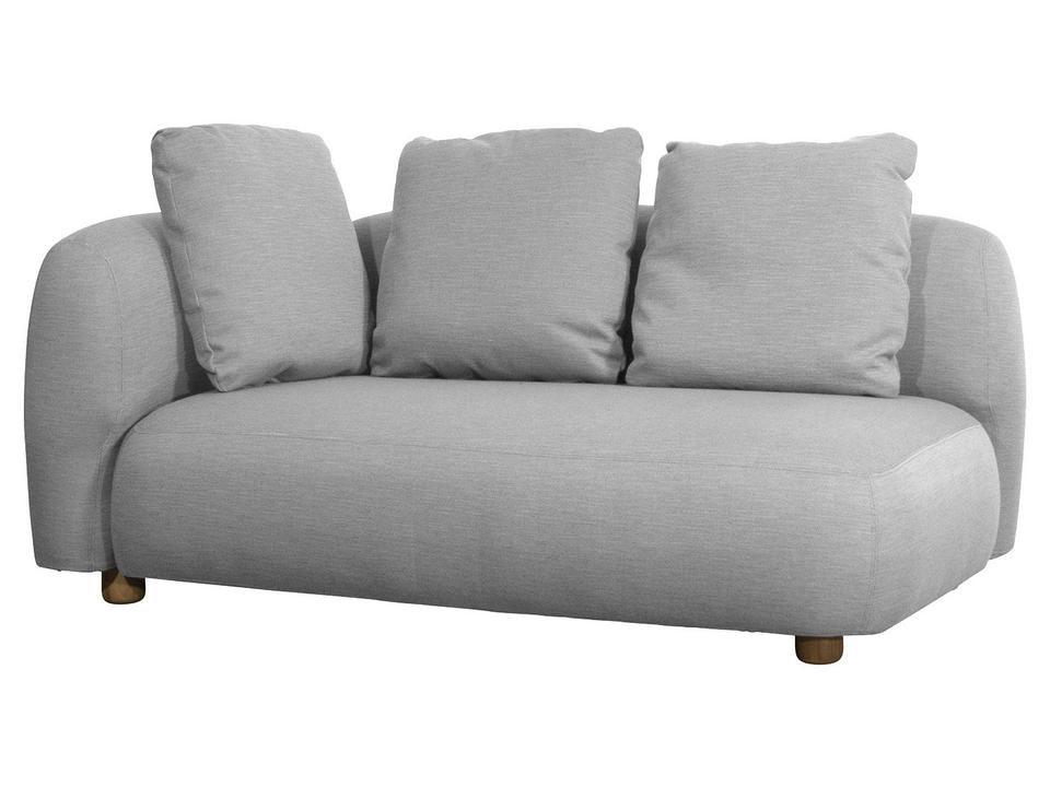 Capture Light Grey Airtouch 2-Seater Sofa Right Module