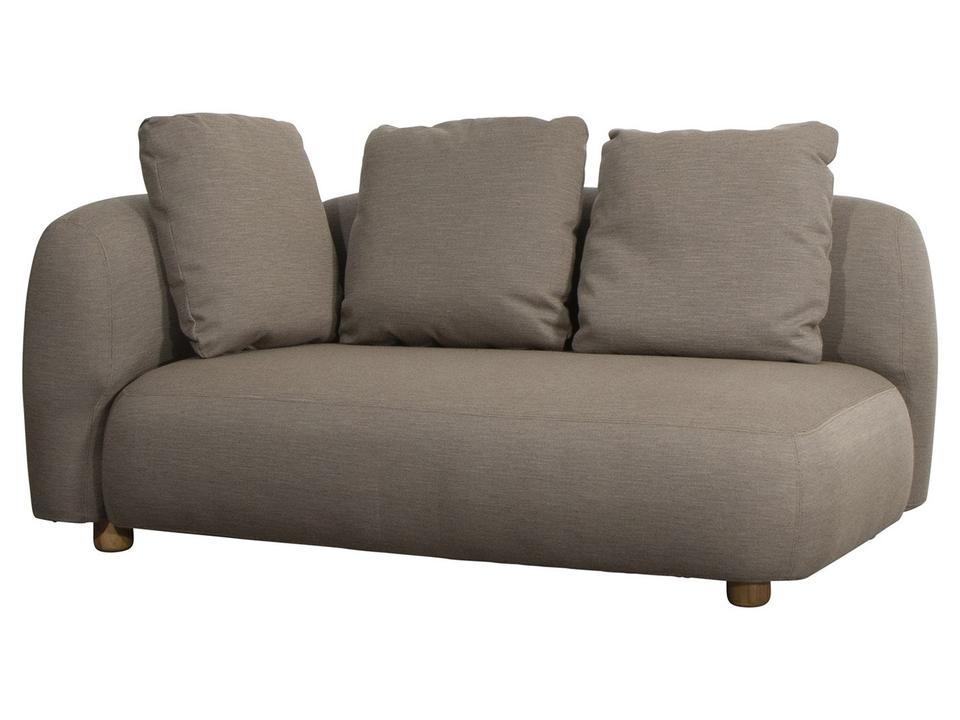 Capture Taupe Airtouch 2-Seater Sofa Right Module