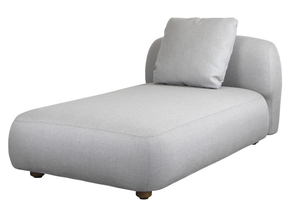 Capture Light Grey Airtouch Chaise Lounge Module
