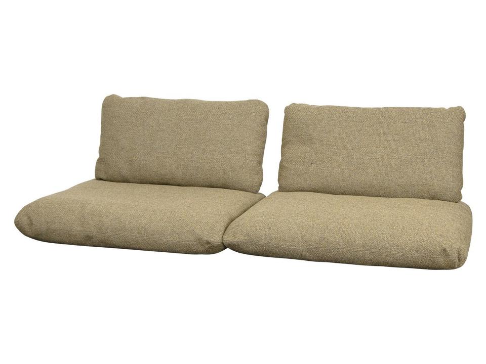 Sticks Turmeric Yellow Rise 2-Seater Sofa Cushion Set