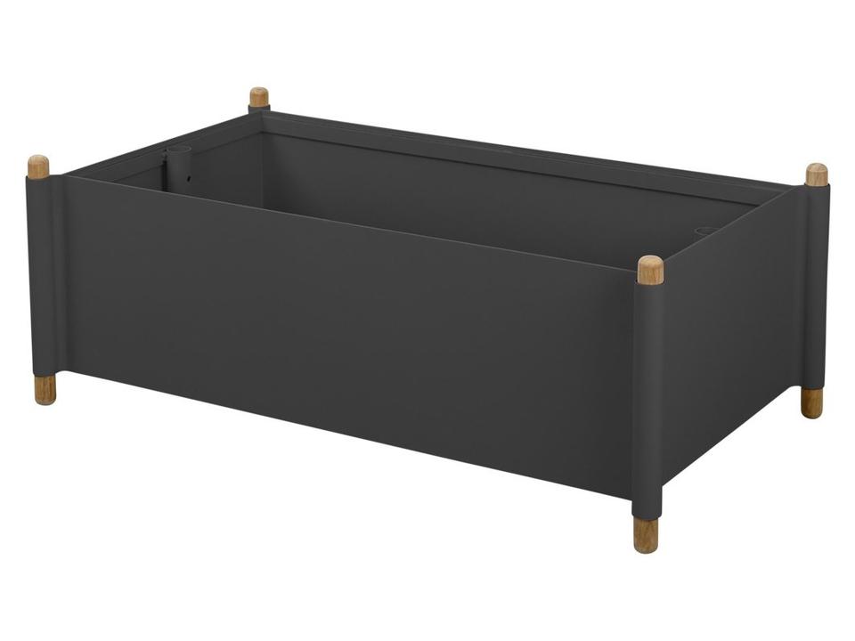 Sticks Lava Grey Aluminium Planter Large