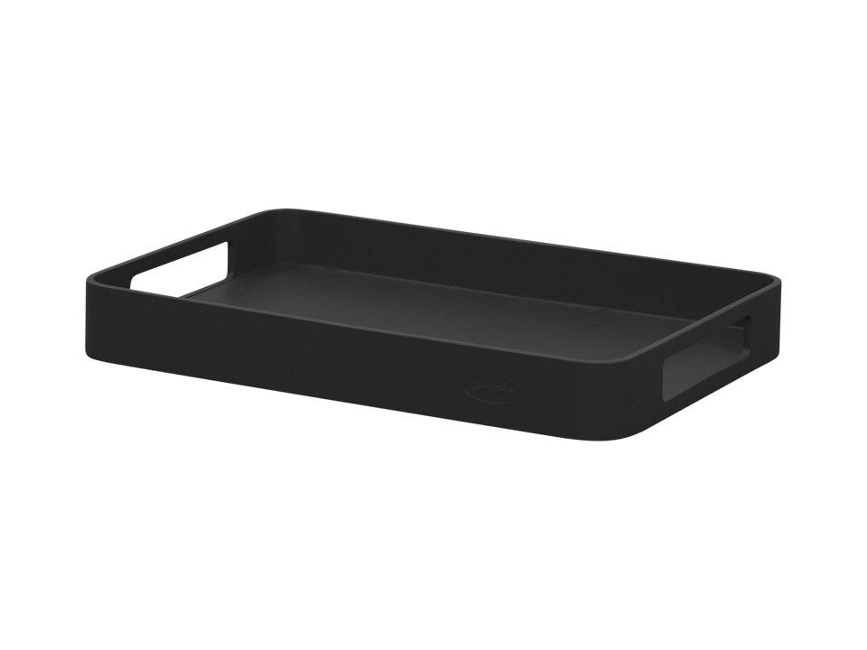 Club Lava Grey Aluminium Tray Rect. Small