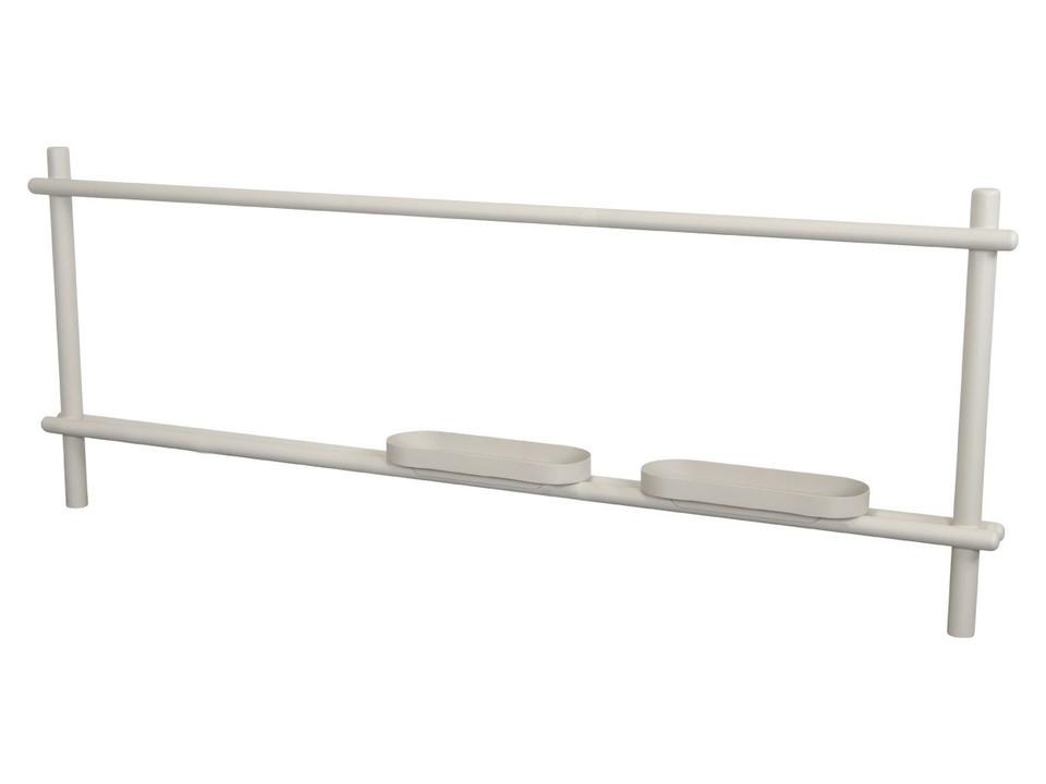 Cane Line Sticks Sand Aluminum Kitchen Module Wall System with 2 Shelves
