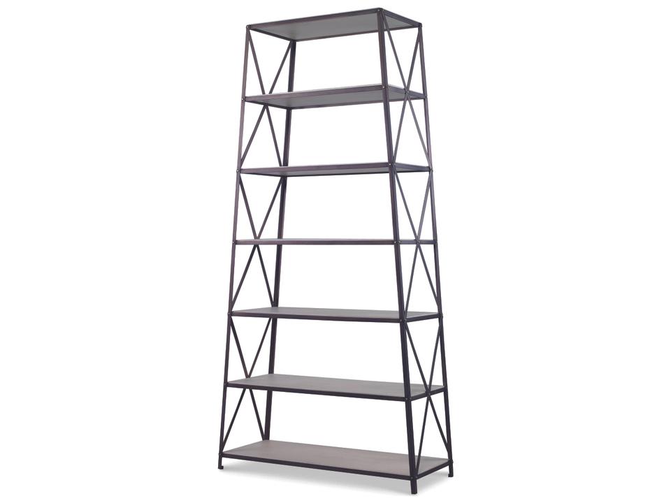 Ivory / Gunmetal Archive Etagere