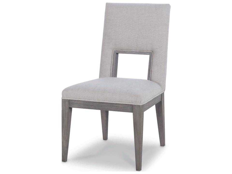 Kendall Upholstered Oak Dining Side Chair in Camino Grey