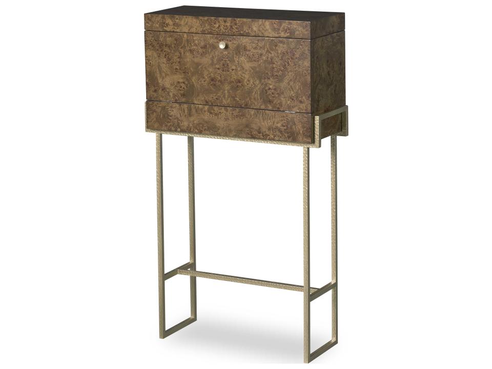 Monarch Brown Maple Wood Bar Cabinet