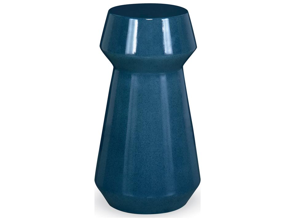 Outdoor Complements Blue Martini Table in Glass Reinforced Concrete