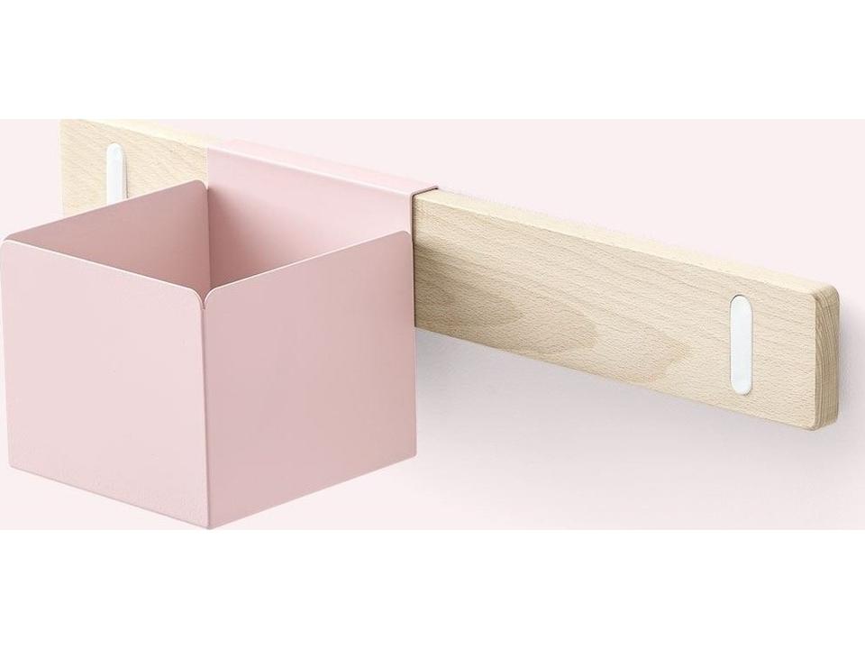 ENS Cubic Metal Wall Shelf Object Holder in Painted Metal