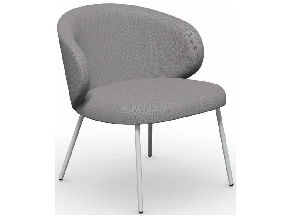 Tuka Fabric Metal Dining Chair