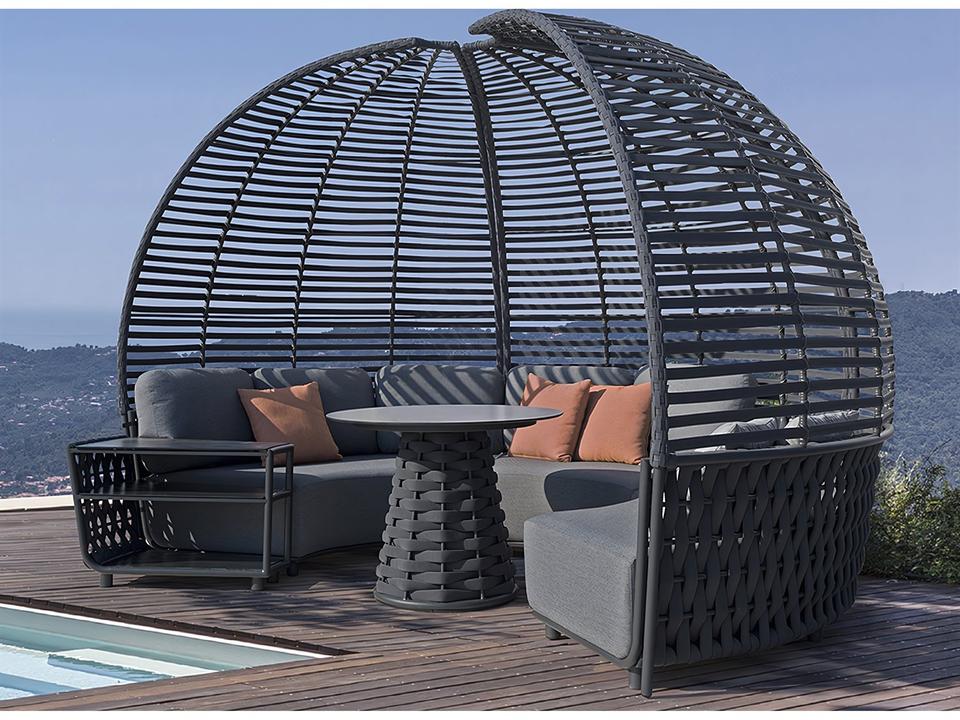 Hug Canopy Sectional Lounge Set