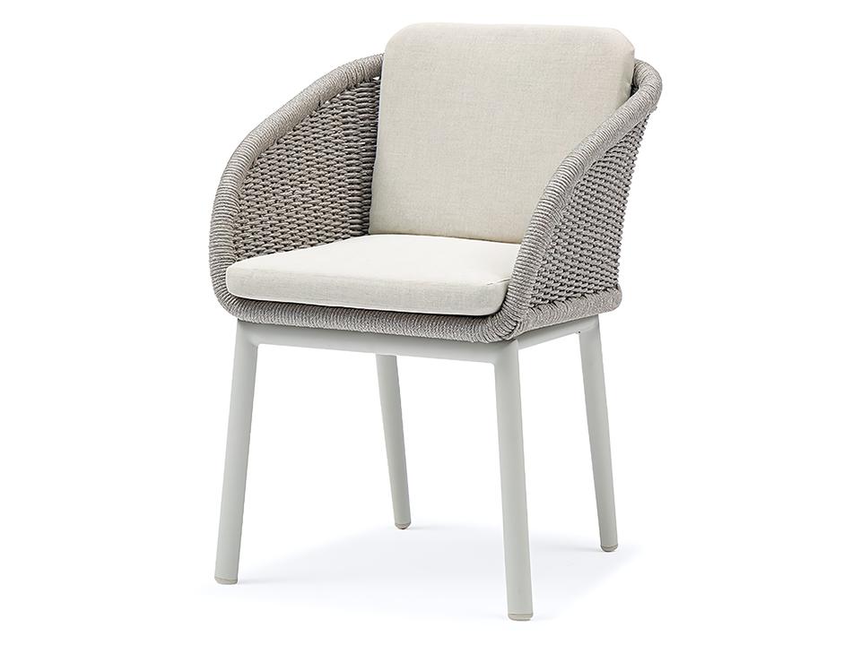 Scoop Greige Dining Chair