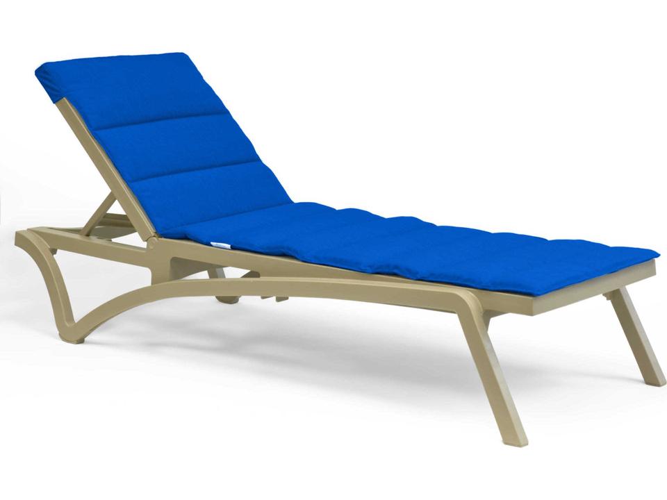 California Sunbrella Pacific Blue Patio Chair Cushion