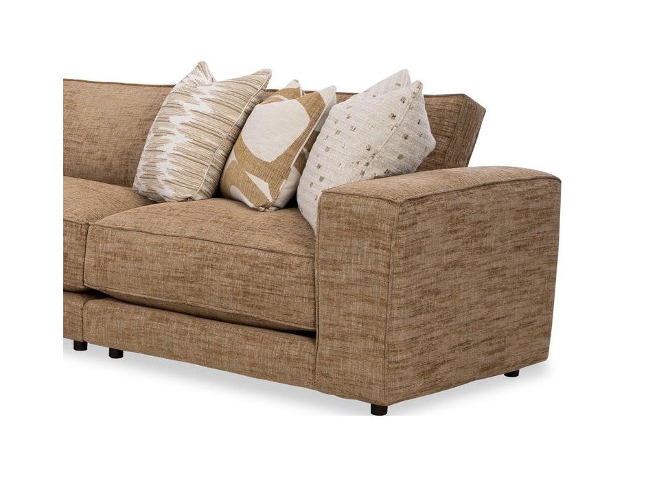 CM Modern Right Arm Facing Chair and a Half Sectional Component