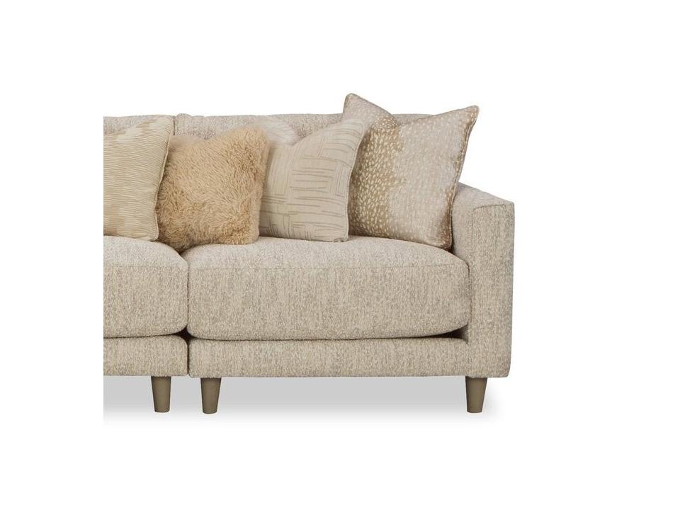 CM Modern Modular Right Arm Facing Chair and a Half