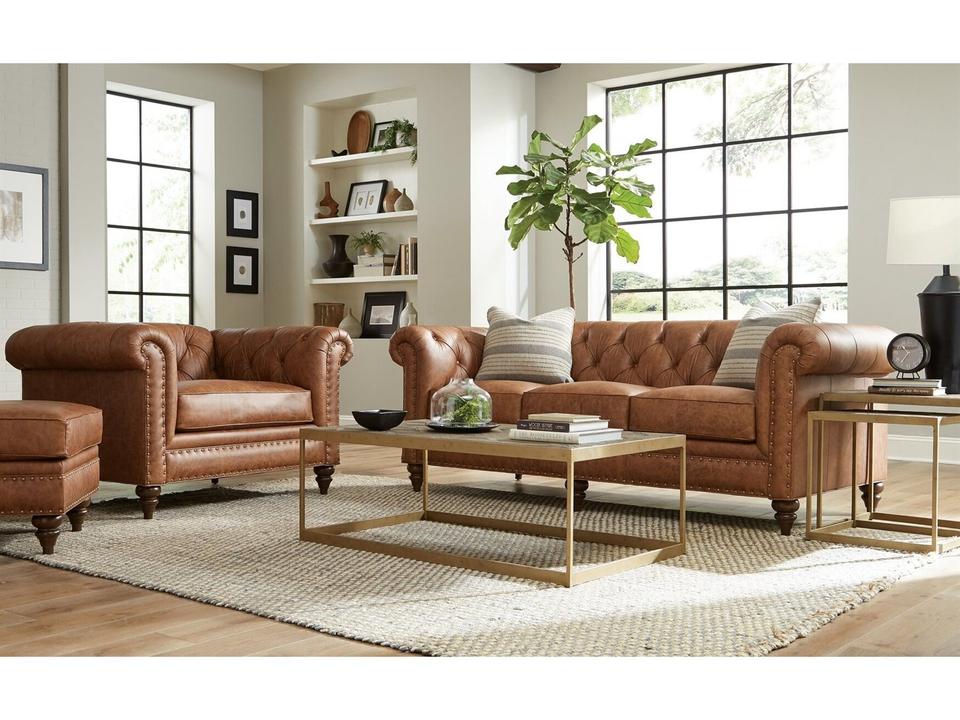 CM Leather Living Room Set