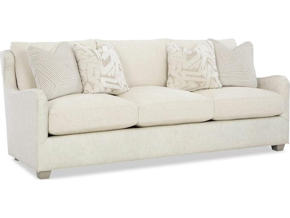 Custom Blends Three-Seat Sofa with English Arms and Loose Back