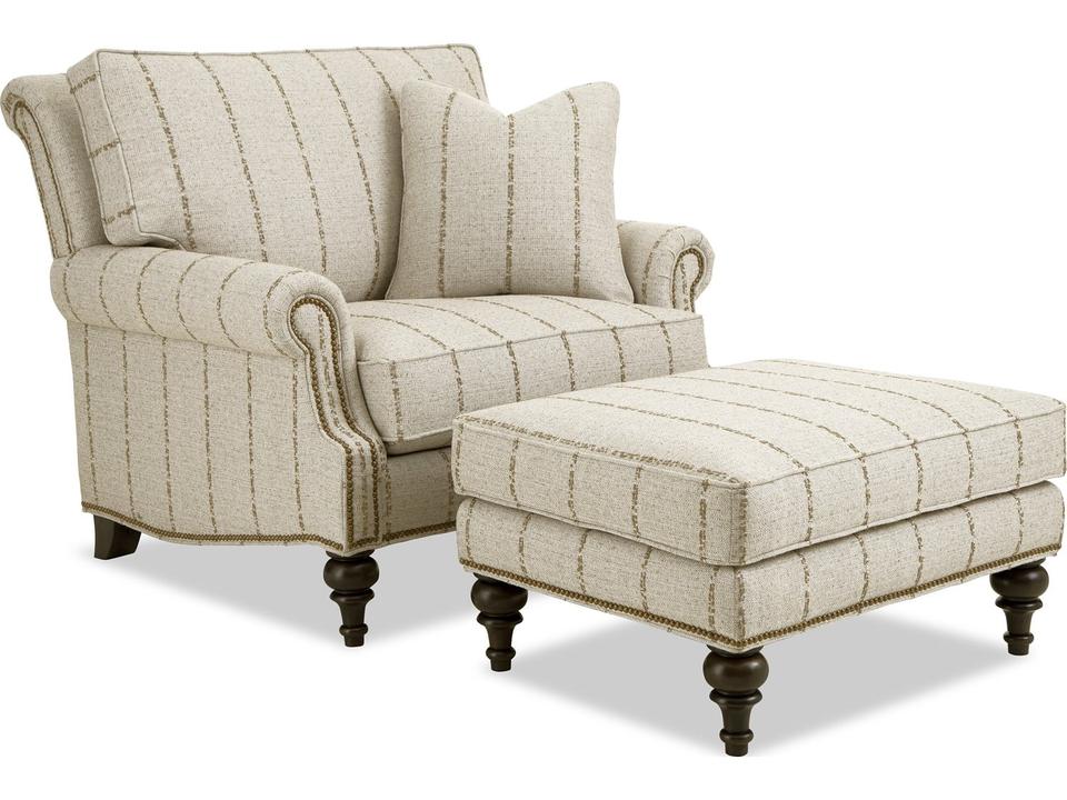 New Traditions Chair and Ottoman Set