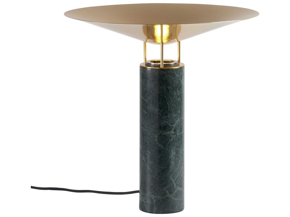 Rebound LED Table Lamp in Green Marble
