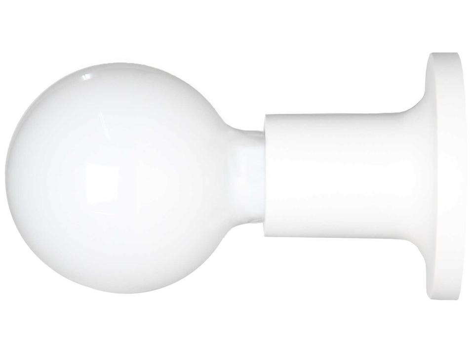 Punt 1-Light Wall Sconce in White Die Cast Aluminum by Jordi Veciana and Skye Maunsell