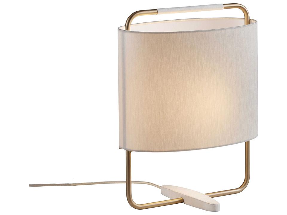 Margot Matt Gold Beige Fabric Table Lamp