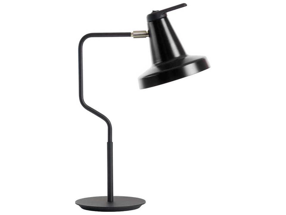 Garcon Rotating Metal Desk Lamp in Black