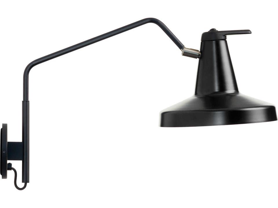Garcon 1-Light Black Swing Wall Sconce