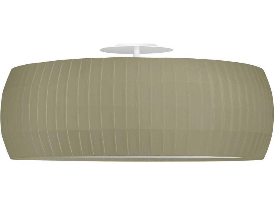 Isamu Semi Flush Mount Ceiling Light Modern Drum