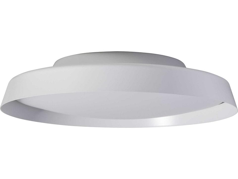 Boop Integrated LED Round Flush Mount in White