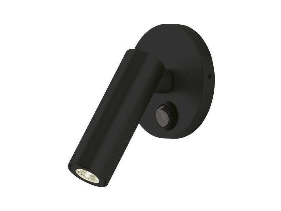 Jerry Integrated LED Wall Sconce in Metal with 360 Degree Rotating Head