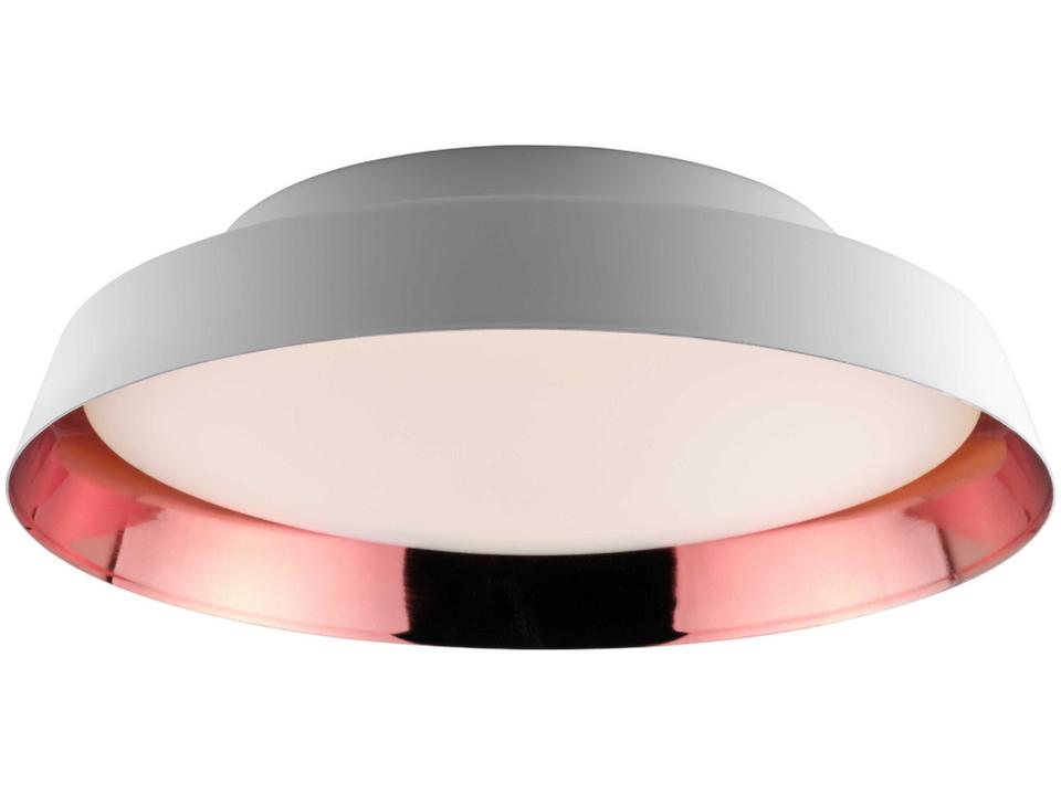 Boop White Terracotta Round Flush Mount
