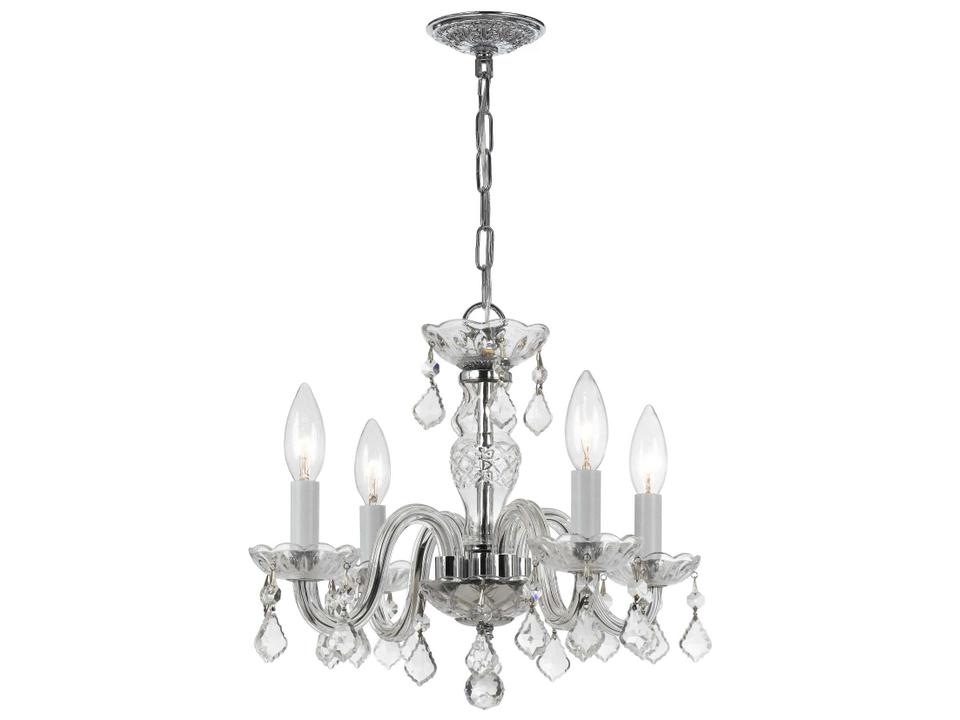 Traditional Crystal 4-Light Chandelier
