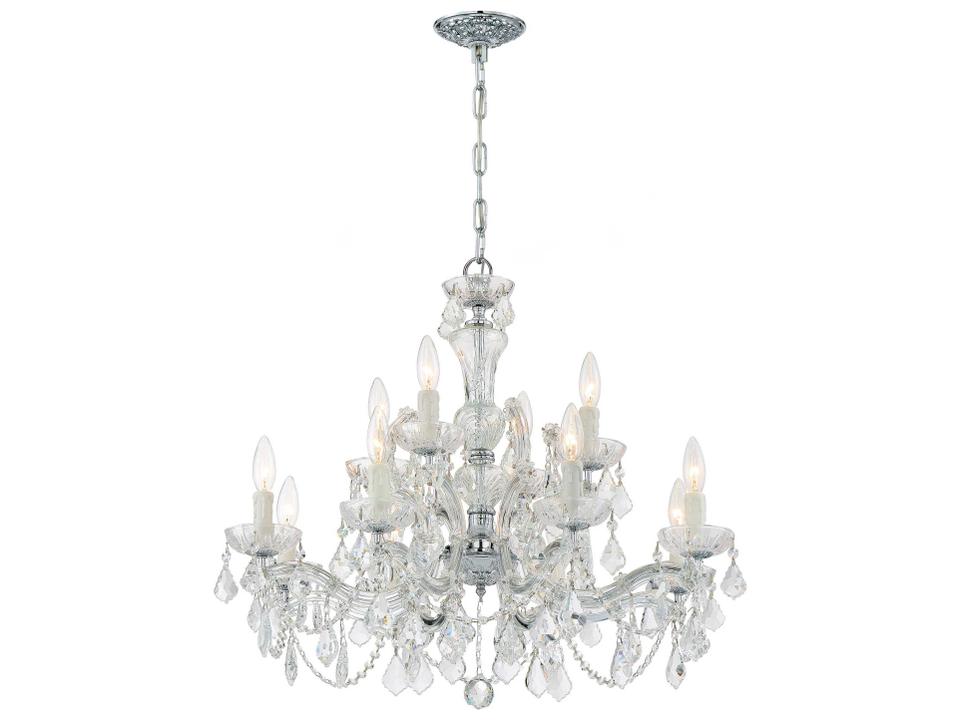 Maria Theresa 12-Light Crystal Chandelier