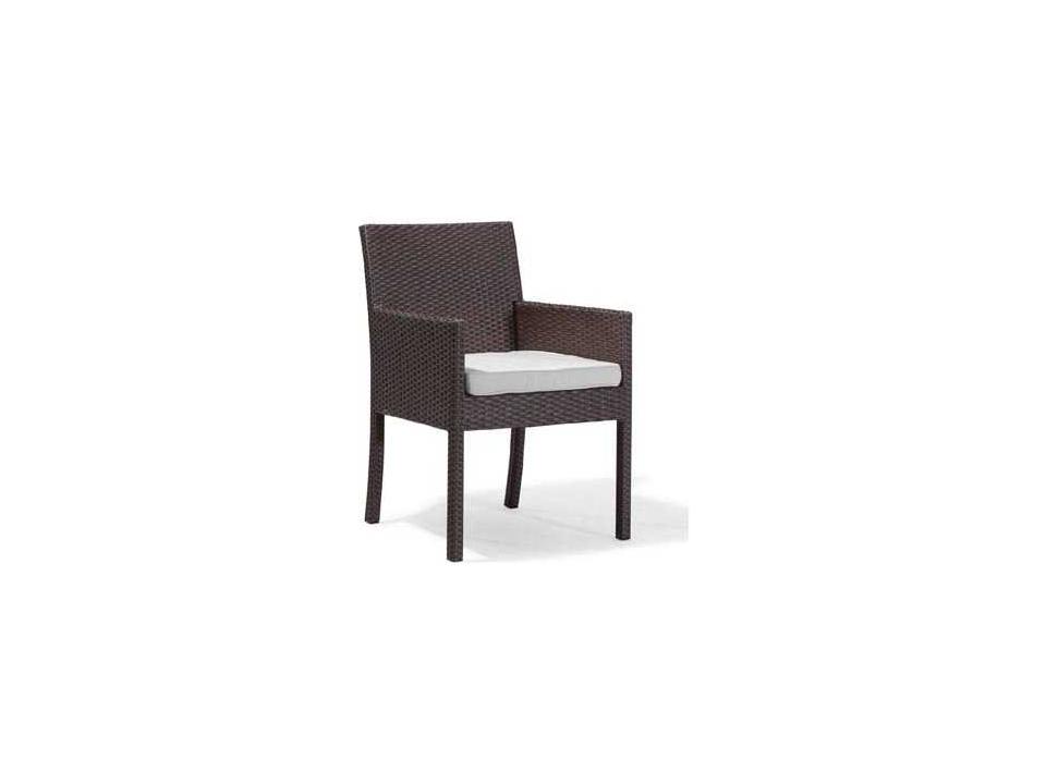 Dijon Outdoor Wicker Dining Arm Chair