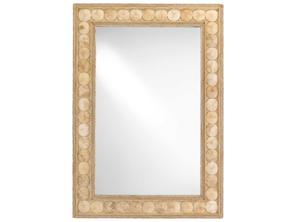 Buko Straw Rectangular Wall Mirror