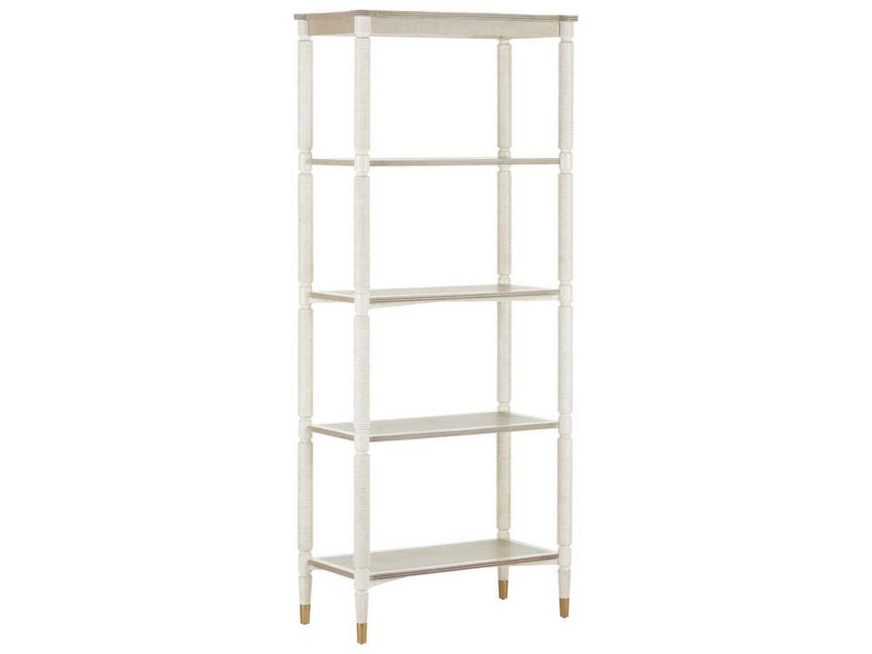 Aster Off White / Fog Brass Etagere