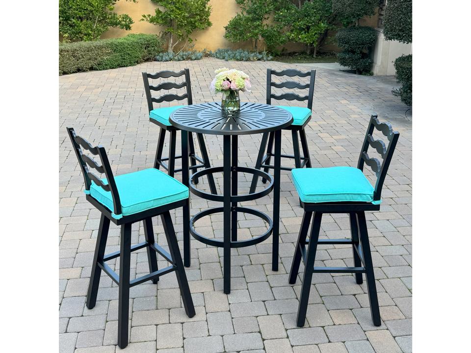 darlee patio umbrellas Amazon Umbrella Base iron base with cast aluminum cover Darlee 9 Ft. Octagonal Bar