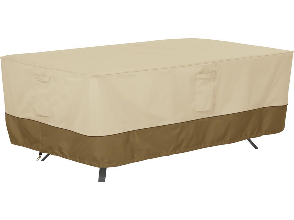 Veranda Pebble XL Rectangular Oval Table Cover