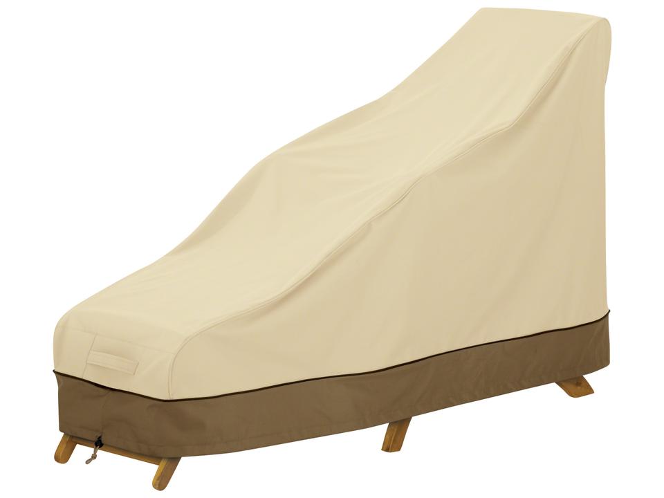 Veranda Pebble 65 Inch Steamer Chaise Deck Chair Cover