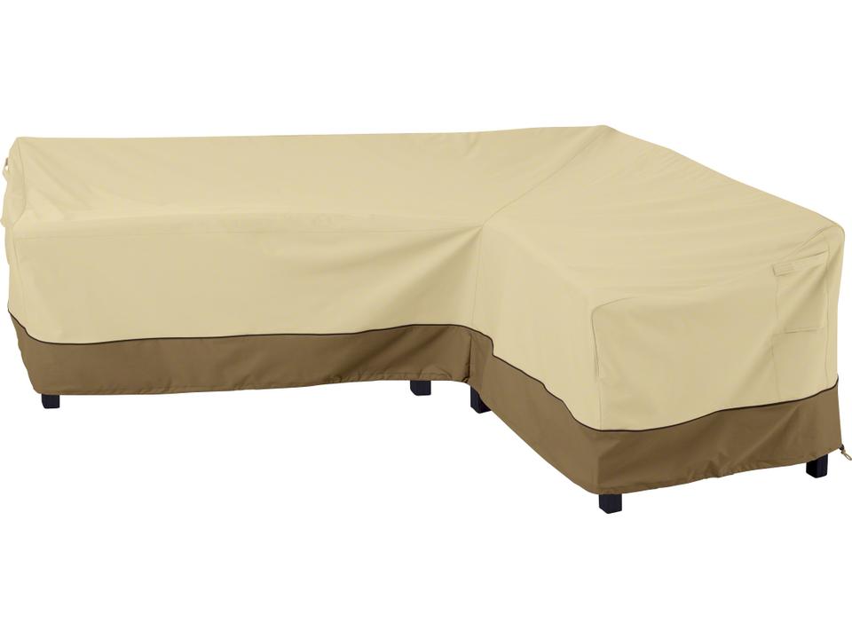 Veranda Pebble 104 Inch Sectional Lounge Set Cover